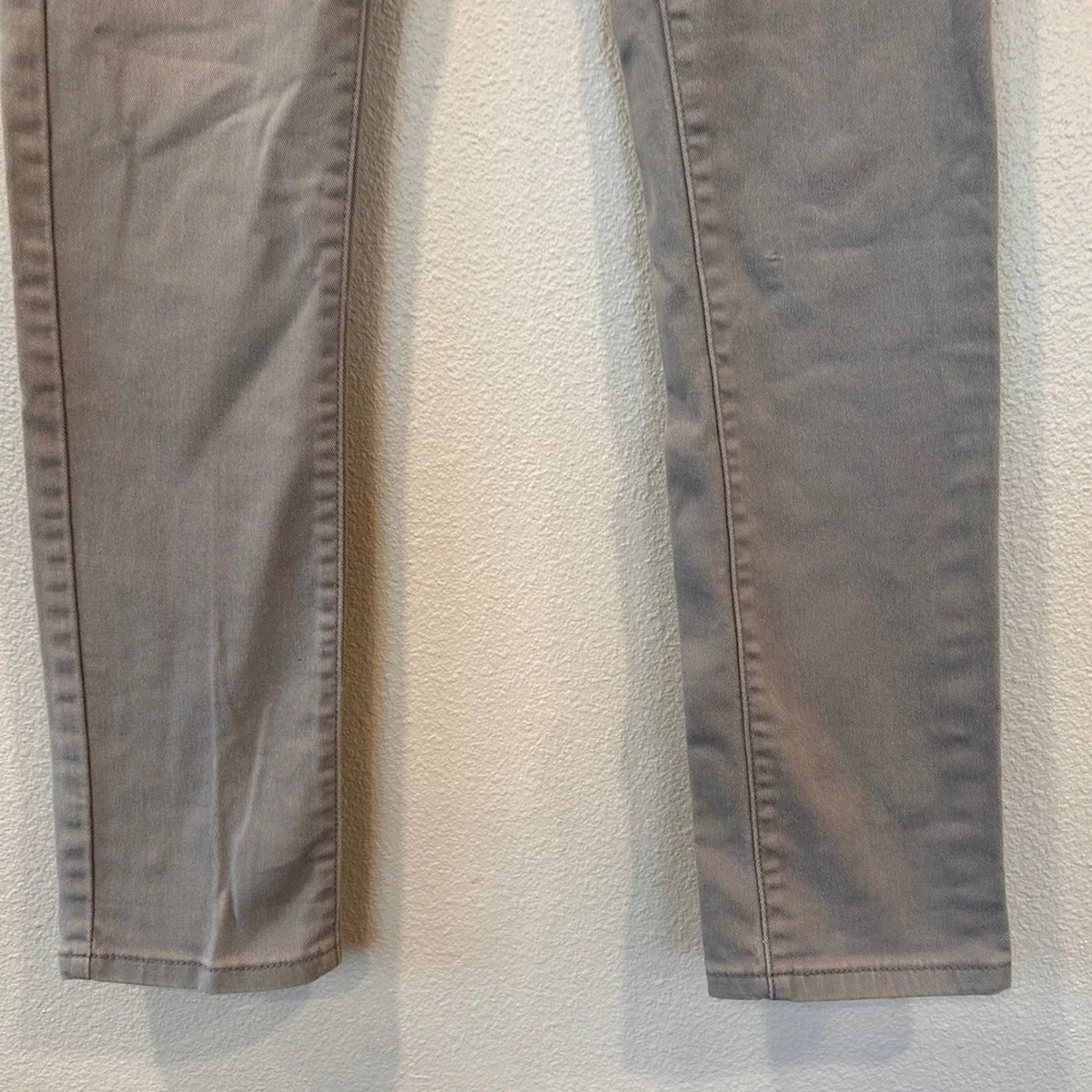 Levis 510 Skinny Fit Grey Jeans Mens‎ 28x28 Solid Casual Denim Pants
